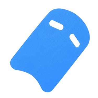 Imagem de UGPLM Prancha de natação com alças de apoio, brinquedo de piscina, flutuadores de EVA para natação, auxílio para treinamento para crianças, adultos e, Azul