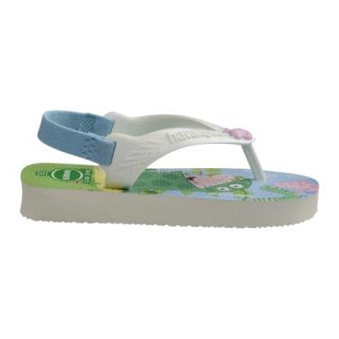 Imagem de Chinelo Havaianas Baby Peppa Pig - Original COR:Branco;TAMANHO:19