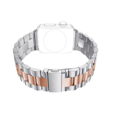 Imagem de Pulseira Aço Elos Smartwatch Smartband Inteligente