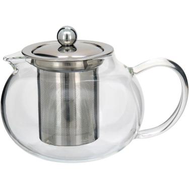 Imagem de Antella Chaleira 13X14X18Cm 800Ml Borosilicato Transp Com Infusor