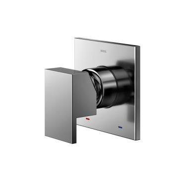 Imagem de Acabamento Monocomando Para Chuveiro Docol New Edge 925948 3-4" Grafite Polido