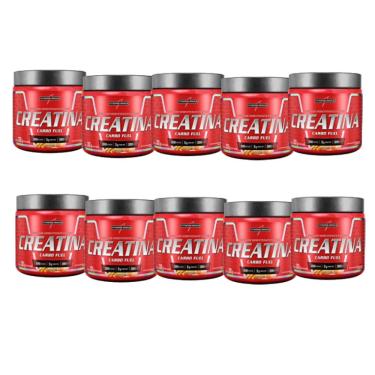 Imagem de Kit Creatina Carbo Fuel (300g) Integralmedica Laranja - 10 Unidades