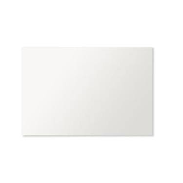 Imagem de Quadro Painel 40x60cm Para Fotos, Recados, Notas - Mural Metálicos Para Imãs (Branco)