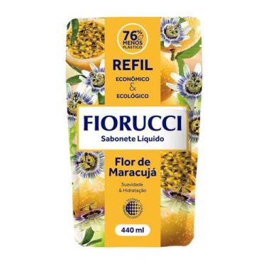 Imagem de Sabonete Líquido Fiorucci Refil 440 ml Flor de Maracujá - GREENWOOD FI