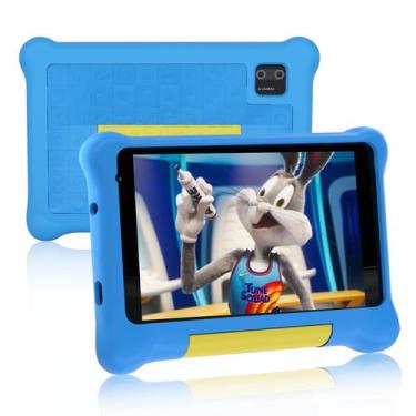 Imagem de Tablet Cheerjoy Kids 7 polegadas Android 12 32GB ROM 2GB RAM azul