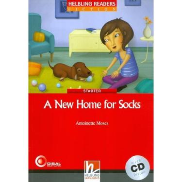 Imagem de New Home For Socks - Helbling Readers Fiction - Red Series - Level 1 - Book With Audio CD