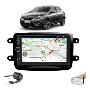 Imagem de Central Multimidia Logan 2019 Mp5 Espelhamento Moldura Câmera De Ré - 