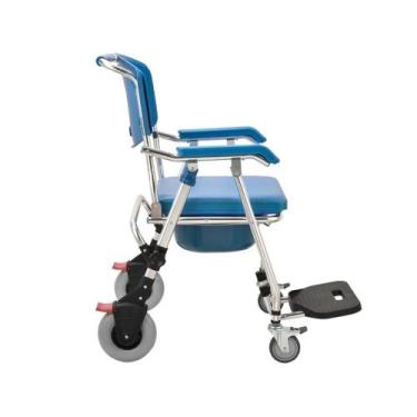 Imagem de Cadeira de banho pro700 hig. dobr. alum.150kg procirurgica, Único