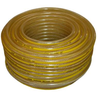 Imagem de Mangueira Multiuso Gás, Ar e Água 3/8 x 4 mm Trançada 50 mts - Menco