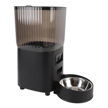 Imagem de Generic Câmera Automática de Alimentador de Animais Estimação, Porção Fonte Alimentação Dupla Vídeo Pet Feeder for Indoor (Tigela única)