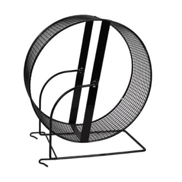 Imagem de WeiLaiKeQi Suprimentos para animais de estimação, rodas de hamster, diversão silenciosa para brincar e correr, resistentes para ouriços, ratos e esquilos, Diâmetro 17 Cm