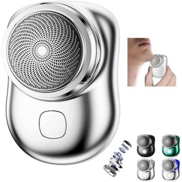 Imagem de Mini Barbeador Elétrico Portátil Recarregável Á Prova D'Agua