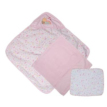 Imagem de Kit Banho Bublim Malha Pacote com 3 peças - Jardim Encantado