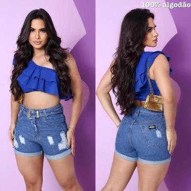 Imagem de Short jeans com cinto - AWMF, 44