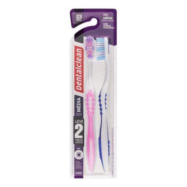 Imagem de Escova de dentes Dentalclean Dual medio x 2 unidades