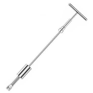 Imagem de Kit Marreta Dinâmica 1,1kg Repuxadeira T longa e Curta Repuchador Resistemte com Êmbolo e 18 ventosas para Martelinho de Ouro