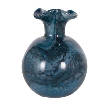 Imagem de VASO DECOR MURANO 15X20 CM MESCLA AZUL SAFIRA