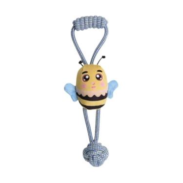 Imagem de Generic Brinquedo de pelúcia para cachorro que faz barulho, brinquedo de mastigar para filhotes, brinquedos interativos para cães de raças pequenas e grandes