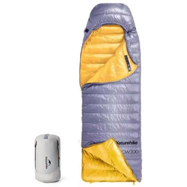 Imagem de Naturehike CW700 [Atualização 2025] Saco de dormir ultraleve para plumas [-26,2°C~-1,7°C, 1314g] Sacos de dormir de acampamento para todas as estações para adultos em clima frio, mochilão, caça e