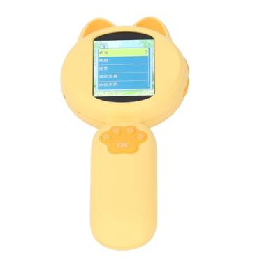 Imagem de Naroote Lupa Digital Infantil, Resolução de 1MP Microscópio Digital Infantil Com Foco Manual Tela IPS de 2 Polegadas Exposição Automática 8 Luzes LED para Observação (Amarelo)