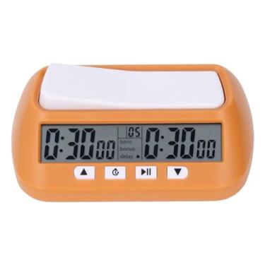 Imagem de Hilitand Timer de Xadrez Digital Com Atraso de Bônus, Relógio Profissional de Xadrez Byoyomi para Jogo de Xadrez (1#12)