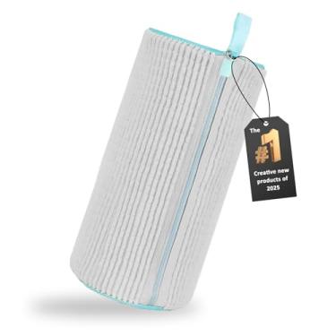 Imagem de Peuesty Bolsa para máquina de lavar sapatos, reutilizável, para tênis, botas, delicadas, lavagem à máquina, seguro, limpador de sapatos, protege limpeza profunda em lavadoras