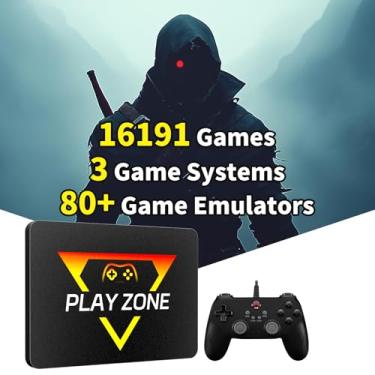 Imagem de Playzone-BTB Game Console with HDD & 16191 Built-in Games, Emulator Console with 80+ Emulators & SSD for PC