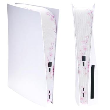 Imagem de PlayVital Dust Filter and Port Plug Set for ps5 Disc & Digital Console – Breathable Anti-Dust Cover Net with 12 Silicone Plugs, Easy-Install Dust Proof Kit for ps5 Accessories - Cherry Blossom Whisper