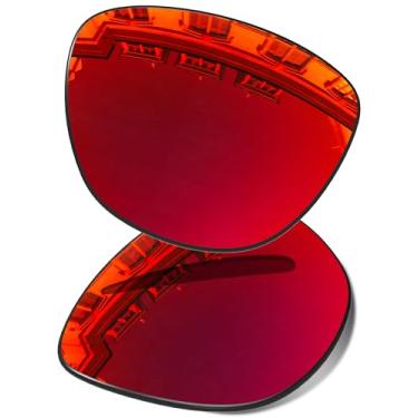 Imagem de Vonxyz Lentes de reposição para óculos de sol Oakley Frogskins Range OO9284 - Rubi MirrorCoat polarizado