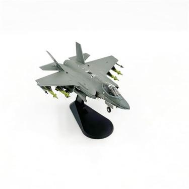 Imagem de LATUROP 1:72 US Military F35A Stealth Fighter Jet Model, The Goddess of Hunting Coating, Alloy Simulation Airplane, Metal Diecast Aircraft.