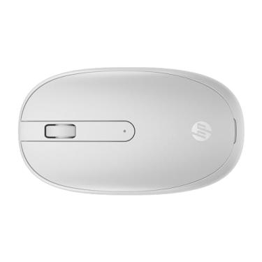 Imagem de Mouse Sem fio HP 240 - Conexão Bluetooth 5.1, com Design Ambidestro Elegante, Sensor Óptico de até 1600 DPI, Compatível com Windows 10/11, macOS, Chrome OS, Branco (793F9AA)