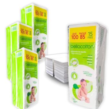 Imagem de Algodão quadrado bebê 400 unidades