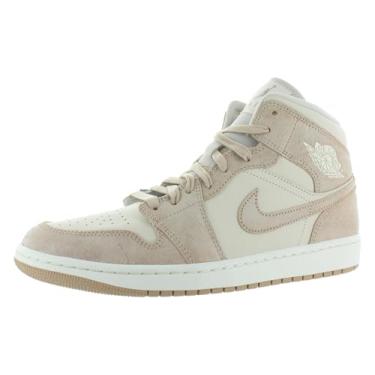 Imagem de Nike Tênis feminino Air Jordan 1 Mid SE, Marrom claro com pernas, 39