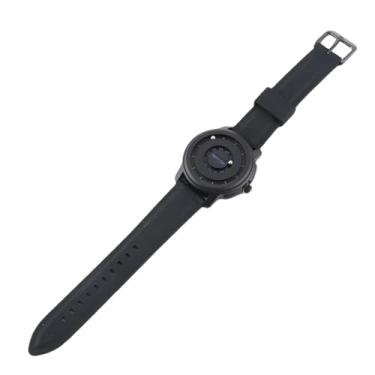 Imagem de Acouto LEVITAÇÃO MAGNÉNICA Vista para Homens, Bolas Flutuantes únicas, Movimento de Quartzo, 30m, Banda de Silicone Elegante, Escala Vermelha Laranja (Escamas azuis pretas)