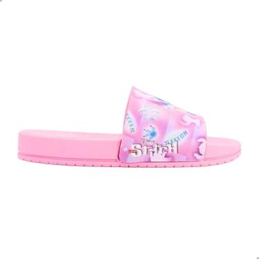 Imagem de Tamanco Slide Inf Grendene Kids Disney Key Stitch Rosa