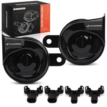Imagem de A-Premium Buzina para BMW Sedan X Series Mini Land Rover Range Rover Caracol de quarta geração, com 4 conectores, um conjunto de 2