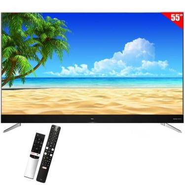 Imagem de Smart TV LED 55" TCL 55C2US 4K Ultra HD Android TV Wi-Fi e Bluetooth c