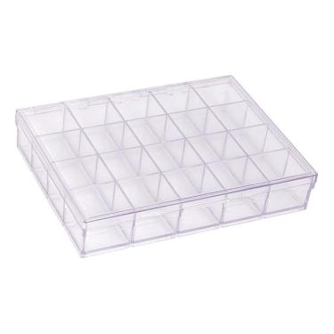 Imagem de Caixa Organizadora Transparente 20 Divisórias - 10330075