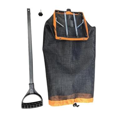 Imagem de MotiveTech Pickleball Collector Grabber Basket Container Bolas Ferramenta de Portátil