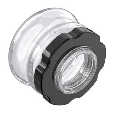 Imagem de Fugedox Tampa de enchimento superior 990044000 substitui a tampa de vidro de urna de urna de café comercial Hamilton Beach, tampa de enchimento comercial para cafeteira de 60 xícaras, modelo D50065