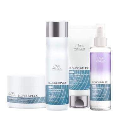 Imagem de Kit Wella Professionals BlondorPlex Hair Care Total (4 produtos)