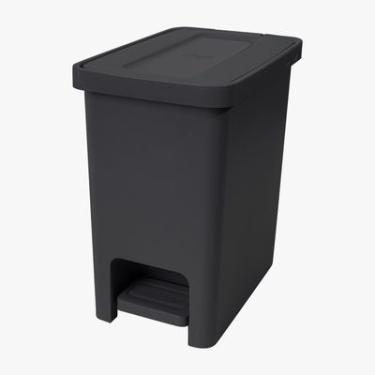 Imagem de LIXEIRA COM PEDAL TEXAS 10,5L BLACK DUP