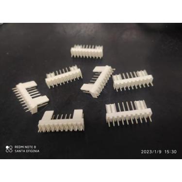 Imagem de 3x Conector Kk 2512 2,54mm 10 Vias Macho 180 Excon