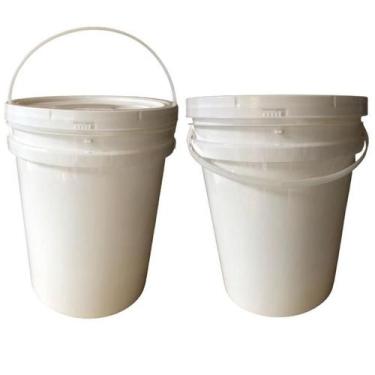 Imagem de Balde Plástico 20L Não Tóxico 2 Pçs - Nastripack