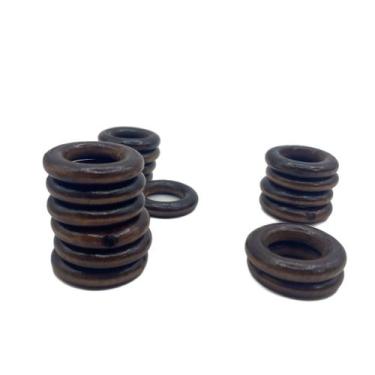 Imagem de Porta Guardanapos Argola De Madeira 40mm - Aniversario, Mesa Posta, Fe