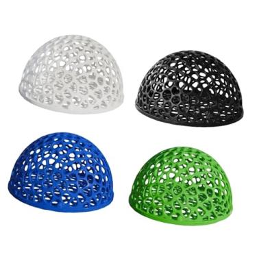 Imagem de WeiLaiKeQi 4x Betta Hideouts Casa Aquário Cavernas Esconder Fácil Limpeza Decoração Habitat Pequenos Abrigos para Peixes para Ciclídeos Descansando Brincando