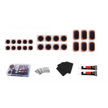 Imagem de Castrap Kit Completo De Reparo De Punção De Pneu De Bicicleta, Remendo Frio Sem Cola Alavancas De Pneu E Ferramentas Para Fixação Fácil De Tubos (15)