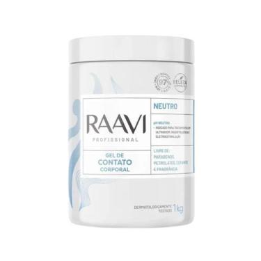 Imagem de Gel Neutro de Contato Raavi 1kg Livre de Parabenos