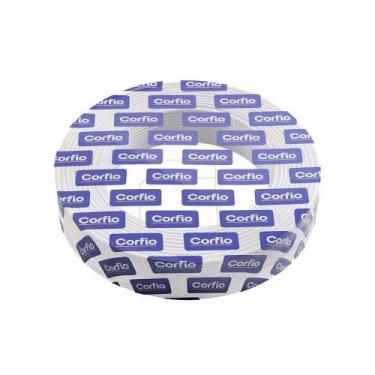 Imagem de Cordão Paralelo Corfio 2X4,0mmx100m Rolo Branco