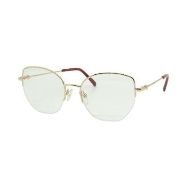 Imagem de Armação De Óculos Bulget Bg2184t 04b Dourado Brilho-Feminino